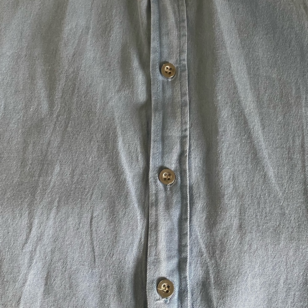 36 POINT 5 DENIM BLACK LACE SHIRT DRESS - Picture 10 of 12